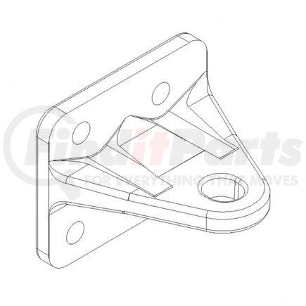 A 680 224 11 40 by FREIGHTLINER - Engine Mount Bracket - Ductile Iron