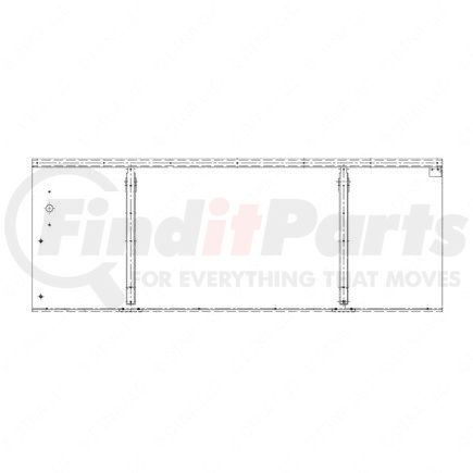 A22-33789-002 by FREIGHTLINER - Truck Cab Extender Fairing - Left Hand