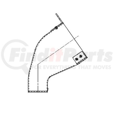 A22-35051-000 by FREIGHTLINER - DUCT OUTL