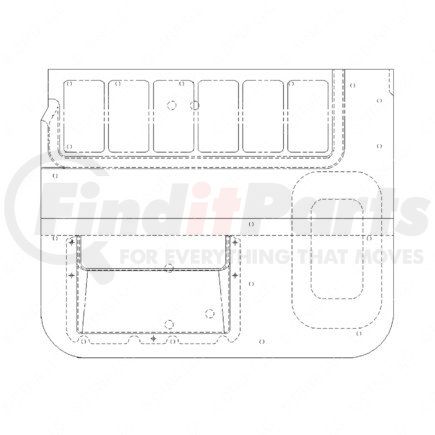 A22-35773-612 by FREIGHTLINER - PANEL - C