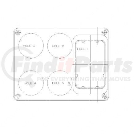 A22-36287-004 by FREIGHTLINER - Instrument Panel Assembly