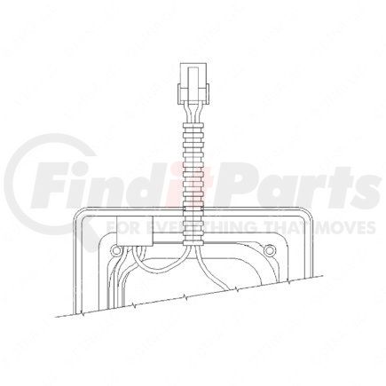 A22-37582-000 by FREIGHTLINER - LAMP BAGGAGE COMPAR