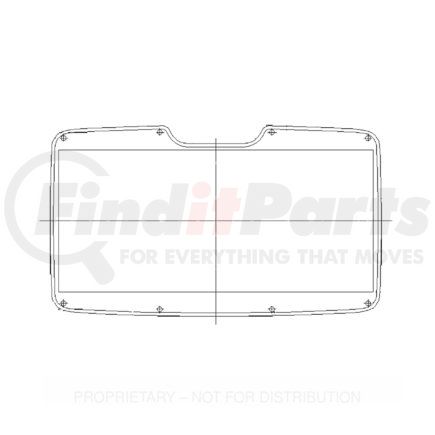 A22-37621-000 by FREIGHTLINER - Grille Screen - Insect/Bug Screen