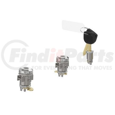 A22-77318-014 by FREIGHTLINER - Door and Ignition Lock Set - Key Code Cust Spec