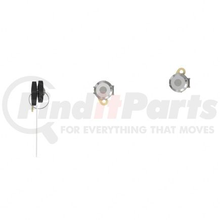 A22-77318-031 by FREIGHTLINER - Door and Ignition Lock Set - Key Code Cust Spec