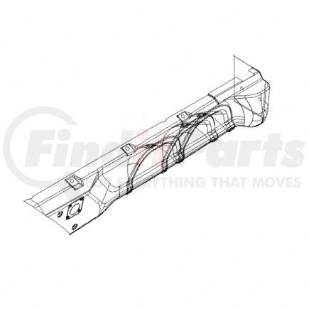 A22-52006-005 by FREIGHTLINER - Rear Body Panel