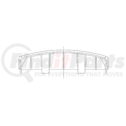 A22-54883-001 by FREIGHTLINER - Multi-Purpose Mirror