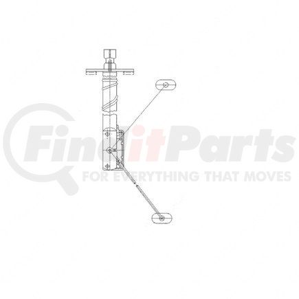 A22-57238-000 by FREIGHTLINER - Fuel Tank Sending Unit