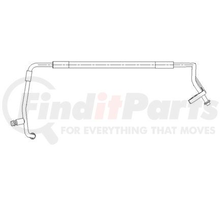 A22-57519-004 by FREIGHTLINER - HOSE ASSEMBLY-A/C. 6.JBLOCK.FLX120/132