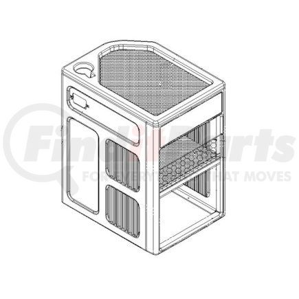 A22-57682-006 by FREIGHTLINER - Storage Cabinet - Lower, Left Hand