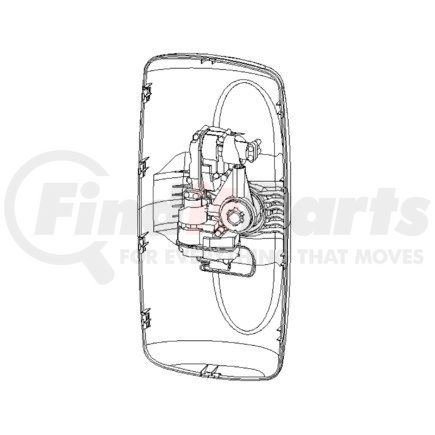 A22-58515-003 by FREIGHTLINER - CASE ASSY