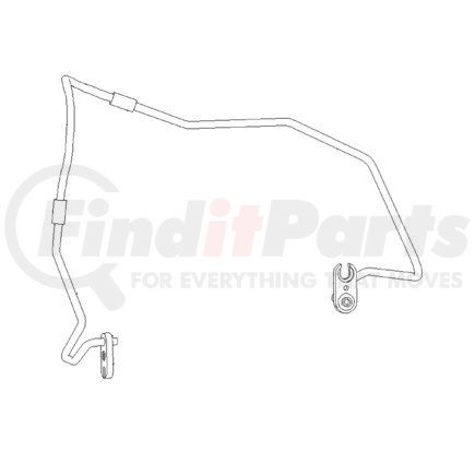 A22-58555-004 by FREIGHTLINER - HOSE AC