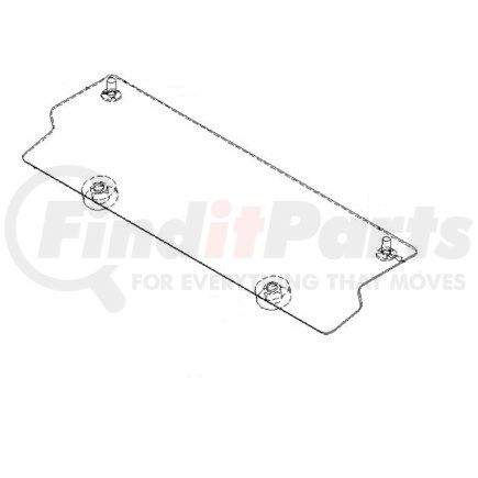 A22-59013-000 by FREIGHTLINER - Console Bracket - Center