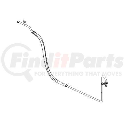 A22-59025-002 by FREIGHTLINER - A/C Hose Assembly