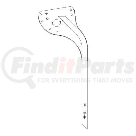 A22-59125-000 by FREIGHTLINER - Multi-Purpose Bracket