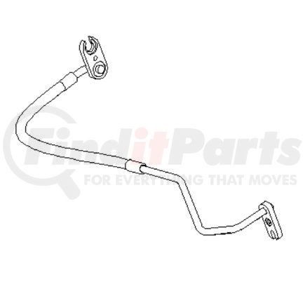A22-59794-003 by FREIGHTLINER - HOSE ASSEMBLY-A/C. 8.1400.S60.D2