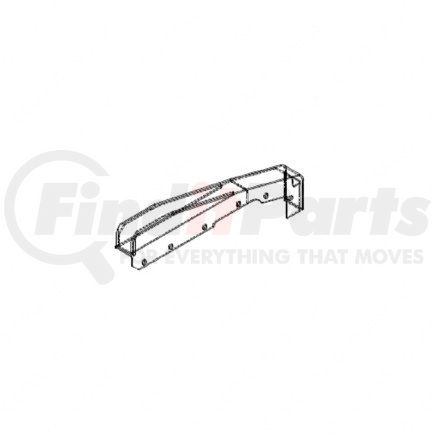 A22-60034-002 by FREIGHTLINER - Fifth Wheel Ramp Assembly - Kroger Hx, Left Hand