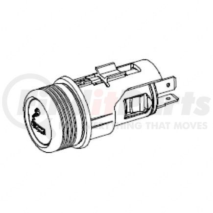 A22-60051-000 by FREIGHTLINER - Cigar Lighter Mounting Ring