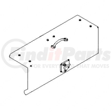 A22-60615-911 by FREIGHTLINER - AY 900LID - LED Interior Dome Light, 12V, Surface Mount