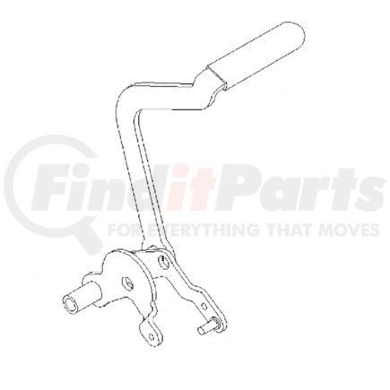 A22-63957-001 by FREIGHTLINER - Chassis Fairing Handle - Right Hand