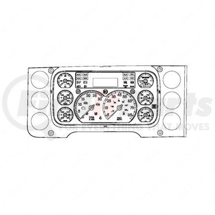 A22-74209-201 by FREIGHTLINER - CLST-ASSY,ICU3S_P3,US,TRAN,IPM