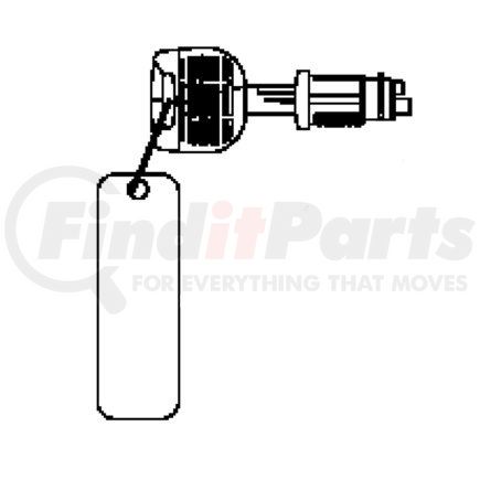 A22-77318-044 by FREIGHTLINER - Door and Ignition Lock Set - Key Code Cust Spec