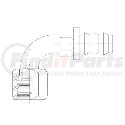 A23-12310-008 by FREIGHTLINER - Multi-Purpose Fitting