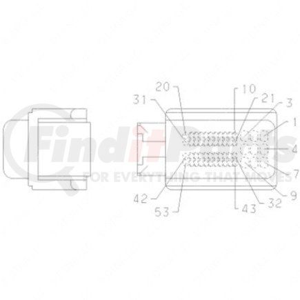 A23-13361-004 by FREIGHTLINER - Electrical Connectors