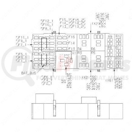 A23-13658-005 by FREIGHTLINER - Switch Plug