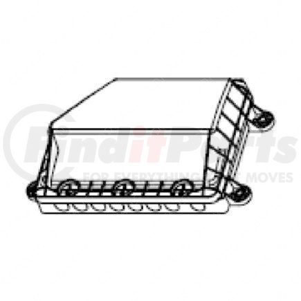 A66-00464-014 by FREIGHTLINER - Main Power Module Assembly - Power Distribution Cabinet, Standard, A/C, B2