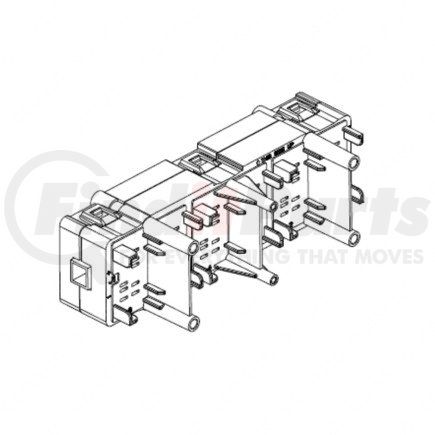 A66-03089-001 by FREIGHTLINER - Instrument Panel Control Module - Multiplexing Interface