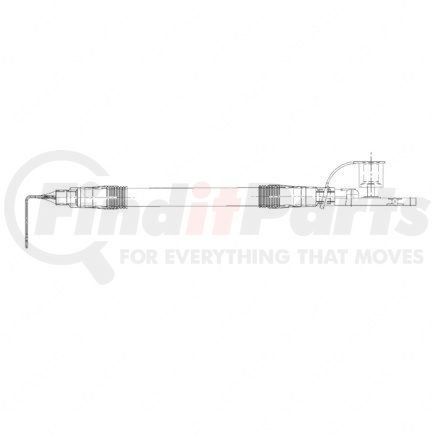 A66-04644-036 by FREIGHTLINER - CABLE-JUMPER,POS,JUMP STUD,36"