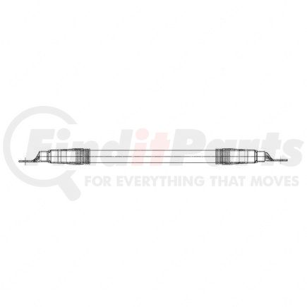 A66-04660-072 by FREIGHTLINER - CABLE-NEG,4/0,M8,3/8,72"