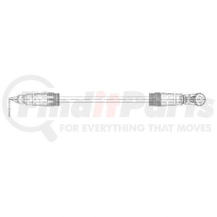 A66-04664-044 by FREIGHTLINER - Alternator Cable - Positive, 2 Gauge, M8x1/2, 44