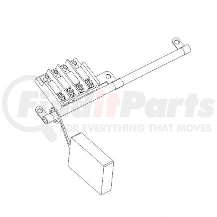 A66-04770-001 by FREIGHTLINER - JUMPER-2BAT,MEGA FUSE HDR, 2X1