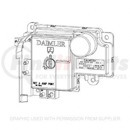 A66-18650-004 by FREIGHTLINER - MDL-BCA,HL 90/CB NO/CNTR, P4,