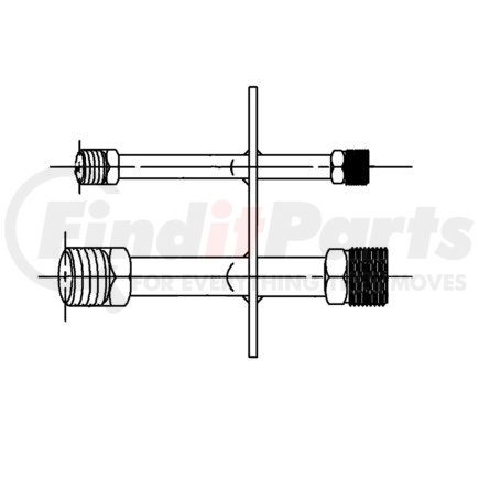 A22-38941-000 by FREIGHTLINER - Junction Block - A/C, Conventional, Without AUX HVAC