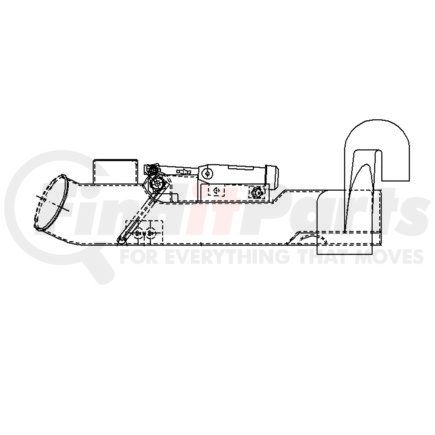 A22-39461-000 by FREIGHTLINER - DUCT, ASSEMBLY