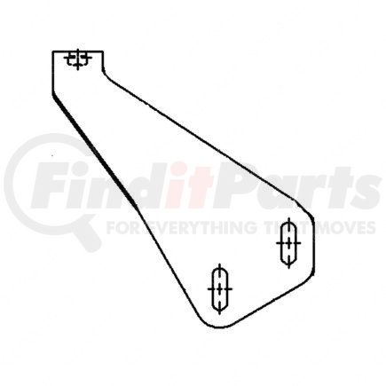 A22-40413-001 by FREIGHTLINER - Truck Fairing Mounting Bracket