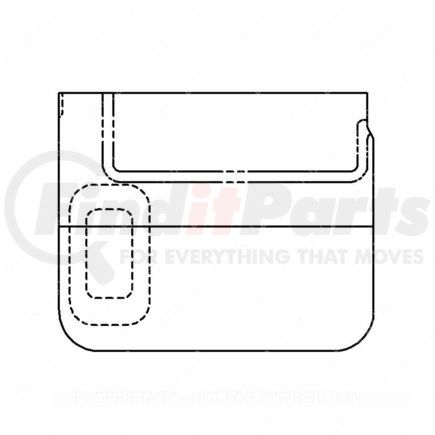 A22-40762-810 by FREIGHTLINER - PANEL - C