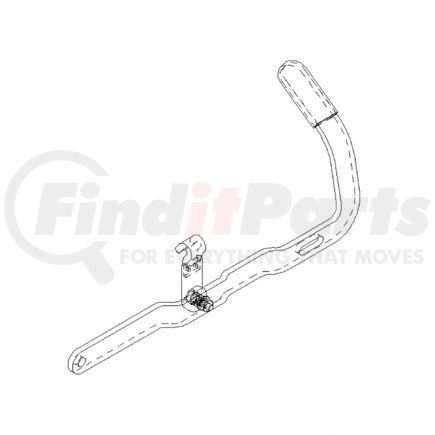 A22-41104-000 by FREIGHTLINER - LATCH - A