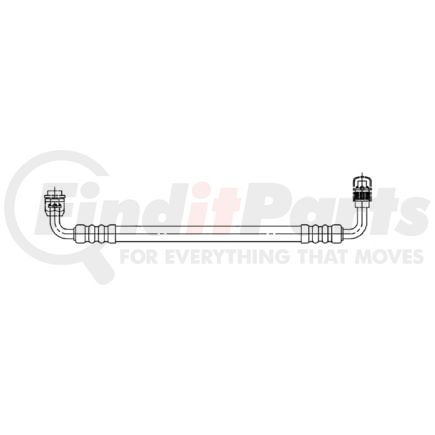 A22-41330-002 by FREIGHTLINER - A/C Hose Assembly - Steel, 16" L, 0.32" ID, 0.62" OD, 1000 psi Burst