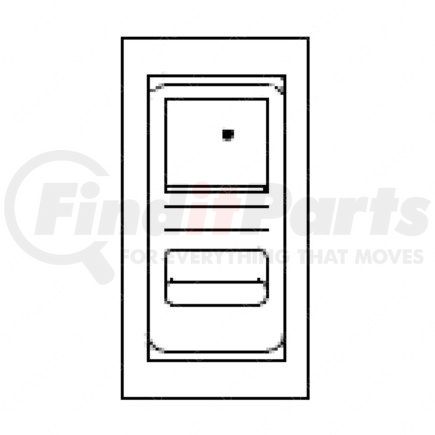 A22-41425-048 by FREIGHTLINER - Power Take Off (PTO) Switch - Double Pole Single Throw