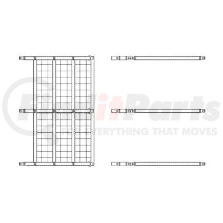 A22-43696-000 by FREIGHTLINER - BUNK RESTRAINT CURT