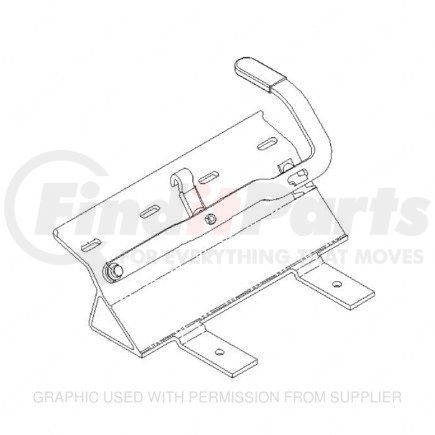 A22-45283-010 by FREIGHTLINER - SUPPORT ASM DK PL OUTBD