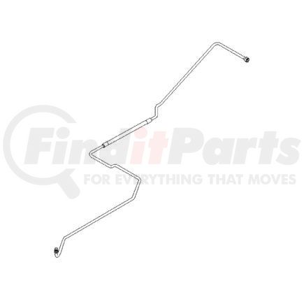 Freightliner A22-47154-002 HVAC Hardline HVAC Hardline - #10/12, Sleeper Cab, 70 Inch