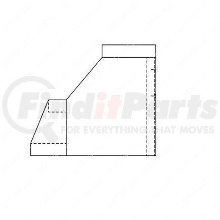 A22-47156-002 by FREIGHTLINER - TOOL BOX STEP