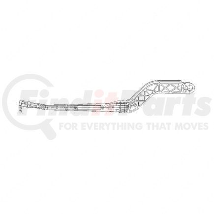 A22-47433-002 by FREIGHTLINER - ARM - WIPER. WINDSHIELD