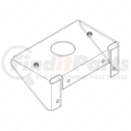 A22-48995-000 by FREIGHTLINER - Ash Tray Bracket