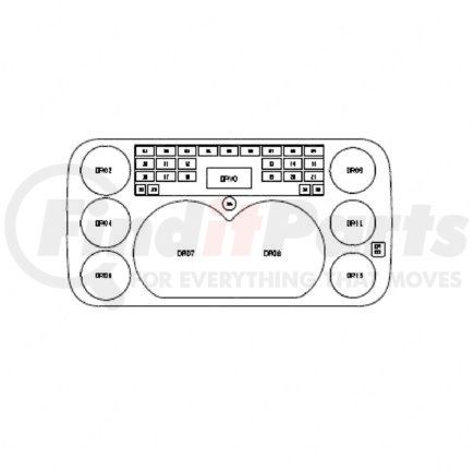 A22-53849-011 by FREIGHTLINER - Instrument Cluster